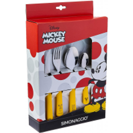 Imagem da oferta Conjunto de Talheres 24 peças Mickey Disney - Simonaggio