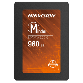 Imagem da oferta SSD Hikvision Minder 960GB Sata III Leitura 550MBs e Gravação 480MBs HS-SSD-Minder(S)/960G
