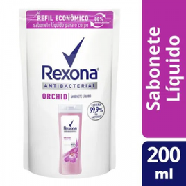 6 Unidades Sabonete Líquido Rexona Orchid Fresh Refil 200ml
