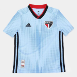 Imagem da oferta Camisa São Paulo Infantil III 19/20 s/nº Torcedor Adidas