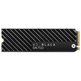 Imagem da oferta SSD WD Black SN750 Heatsink, 1TB, M.2 NVMe, Leitura 3470MB/s, Gravação 3000MB/s - WDS100T3XHC