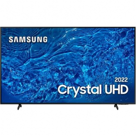 Smart TV Samsung 60'' Crystal UHD 4K BU8000 HDR Dynamic Crystal Color Design Air Slim Som em Movimento Virtual - UN60BU8000GXZD