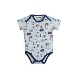 Imagem da oferta Kit Bodies Infantil Menino Brandili Baby Azul