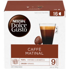 Imagem da oferta Cápsulas Café Matinal Nescafé Dolce Gusto - 16 Unidades