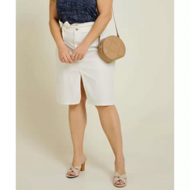 Saia Plus Size Midi Feminina Sarja