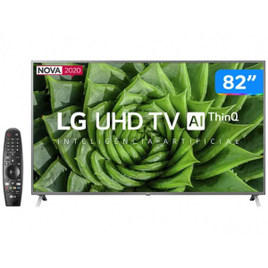 Imagem da oferta Smart TV UHD 4K LED 82” LG 82UN8000PSB Wi-Fi - Bluetooth HDR Inteligência Artificial 4 HDMI 3 USB