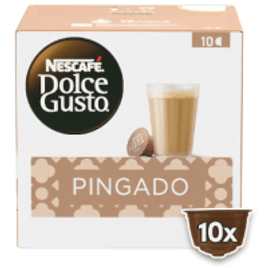 Imagem da oferta Caixa de Cápsulas Pingado Nescafé Dolce Gusto - 10 Unidades