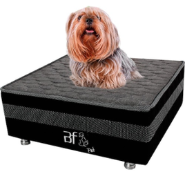 Imagem da oferta Cama Box com Lençol Impermeável para Cachorros e Gatos 60x60x24cm - Caminha Pet - BF Colchões