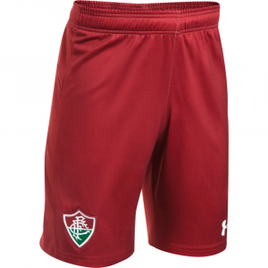 Imagem da oferta Shorts de Futebol Infantil Masculino Under Armour Fluminense FC Oficial - Tam M