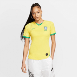Imagem da oferta Camisa Nike Brasil I Torcedora Pro 2019/20 Feminina