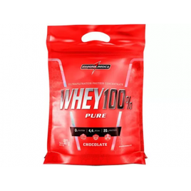 Imagem da oferta Whey Protein Concentrado Integralmédica 100% Pure 907g Chocolate Natural