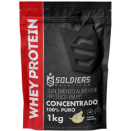 Imagem da oferta Whey Protein Concentrado 1kg Importado - Soldiers Nutrition