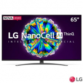 Imagem da oferta Smart TV 4K LG LED 65” com IPS NanoCell, Dolby Atmos e Wi-Fi - 65NANO86SNA