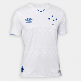 Imagem da oferta Camisa Cruzeiro II 2019 s/n° - Torcedor Umbro Masculina - Branco e Azul Royal