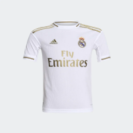 Imagem da oferta Camisa Adidas Real Madrid 2019/2020 I Branca Infantil