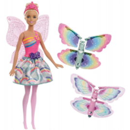 Imagem da oferta Barbie Fada Asas Voadoras Mattel Loira