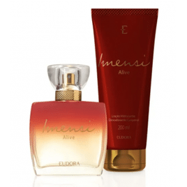 Imagem da oferta Combo Imensi Alive: Desodorante Colônia 100ml + Loção Corporal 200ml Eudora