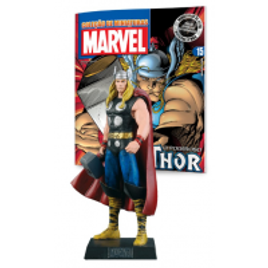 Imagem da oferta Action Figure Marvel Figurines: Thor #15 - Eaglemoss