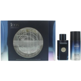 Kit Perfume Antonio Banderas The Icon Masculino 100ml  + Desodorante spray 150ml