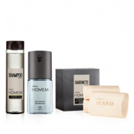 Kit Natura Homem Cabelo e Corp... R$ 63 - Promobit