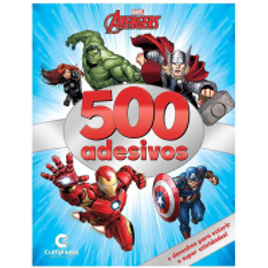 Imagem da oferta Livro Infantil Culturama Colorindo Vingadores com 500 Adesivos