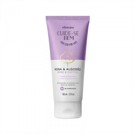 Refil Cuide-se Bem Loção Hidratante Desodorante Corporal Rosa e Algodão 100ml