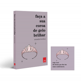 Livro Faça Sua Coroa de Gelo Brilhar + Imã Personalizado - Amanda Lovelace