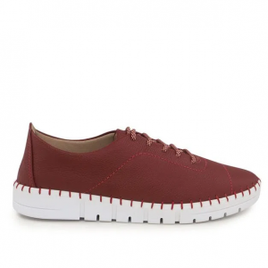 Tênis Liso Rebu Detalhes Costura Usaflex - Feminino