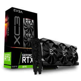 Imagem da oferta Placa de Vídeo EVGA NVIDIA GeForce RTX 3070 XC3 Black Gaming, 8GB, GDDR6 - 08G-P5-3751-KR