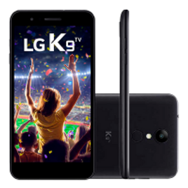 Imagem da oferta Smartphone LG K9 TV 16GB Preto LMX210BMW Tela 5.0 polegadas Dual Chip 4G