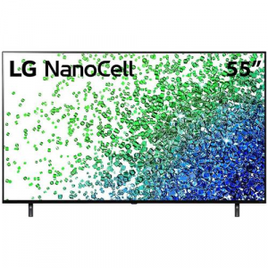 Smart TV LG 55" 4K NanoCell 55NANO80 4x HDMI 2.0 Inteligência Artificial ThinQAI Smart Magic Google Alexa - 55NANO80SPA