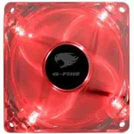 Imagem da oferta Cooler Fan G-Fire 8cm com LED Vermelho EW0408E