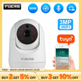 Imagem da oferta Câmera Interna IP Tuya Smart Fuers 3MP