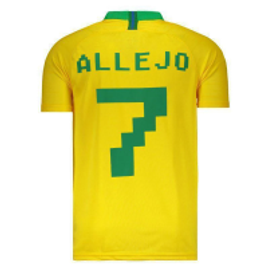 Imagem da oferta Camisa Brasil Jogador 2018 7 Allejo