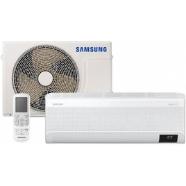 Imagem da oferta Ar Condicionado Split Inverter Samsung WindFree Sem Vento Connect 12.000 BTUs Frio - AR12CVFAMWKNAZ