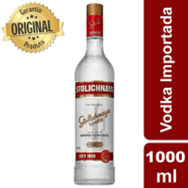 Imagem da oferta Vodka Stolichnaya Letónia Premium Litro