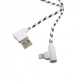 Imagem da oferta Cabo para iPhone Lightning x USB Husky 2 metros 90°