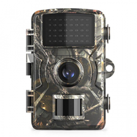 Imagem da oferta Câmera de trilha e caça 12MP HD 1080P à prova d'água IP66 com visão noturna infravermelha