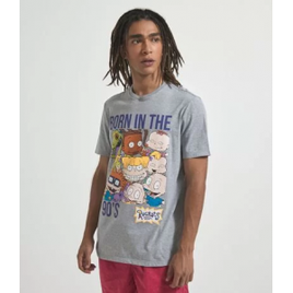 Imagem da oferta Camiseta Manga Curta com Estampa Rugrats