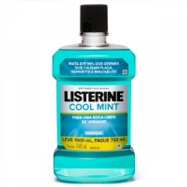 Imagem da oferta Antisséptico Bucal Listerine Cool Mint 1,5L