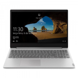 Imagem da oferta Notebook Lenovo Ideapad S145 3-3200U 8GB SSD 256GB RX Vega 3 15.6" Prata