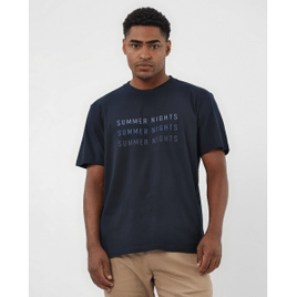 Imagem da oferta Camiseta masculina regular summer nights azul | Original by