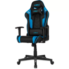 Imagem da oferta Cadeira Gamer Dxracer Nex Ok134/NB Preta e Azul