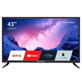 Imagem da oferta Smart TV LCD 43" Multilaser Full HD TL024 3 HDMI USB