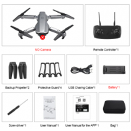 Imagem da oferta Mini Drone zangão Eachine & topacc T58 1080p