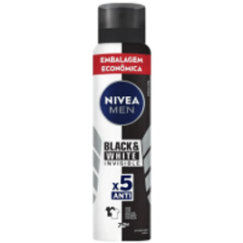 Imagem da oferta 2 Unidades Desodorante Nivea Men Invisible For Black & White Aerossol 200ml