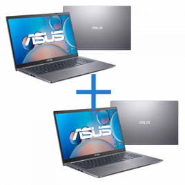 Imagem da oferta Kit Notebooks Asus i5-1035G18GB SSD 512GB Intel HD graphics X515JA-EJ1045T + Asus i3-1115G4 4GB SSD 256GB Intel UHD Graphics X515EA-EJ557T