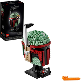 Imagem da oferta Brinquedo LEGO Star Wars Capacete de Boba Fett 625 Peças - 75277