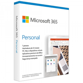 Imagem da oferta Office 365 Personal Assinatura Anual para 1 Usuário Onedrive 1TB