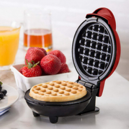 Imagem da oferta Máquina de Waffle Multifuncional - Vermelha